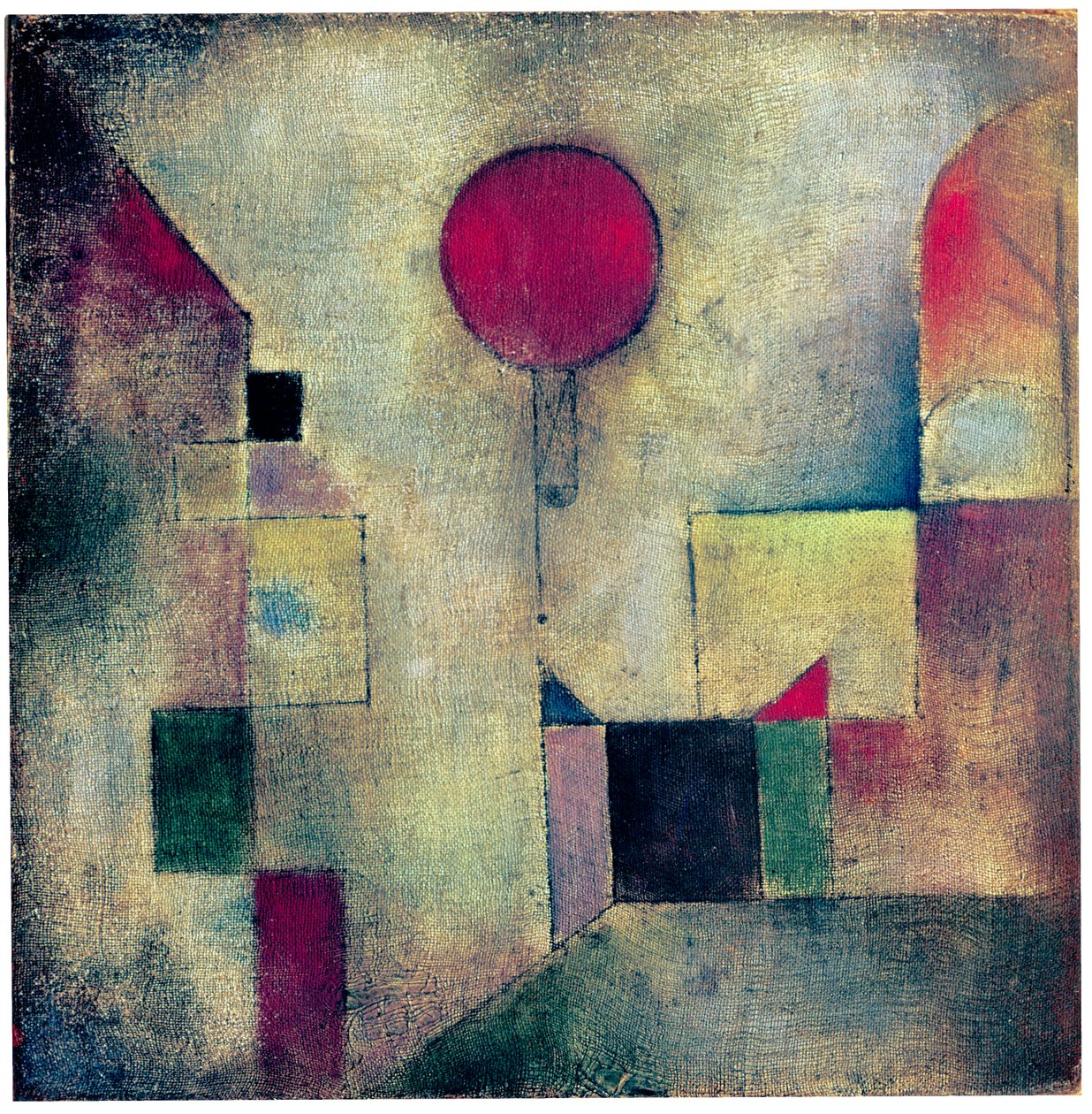 Ballon rouge, 1922 - Paul Klee