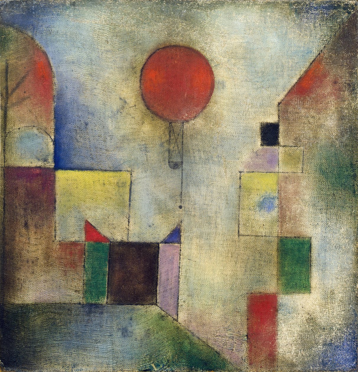 Ballon Rouge, 1922 - Paul Klee