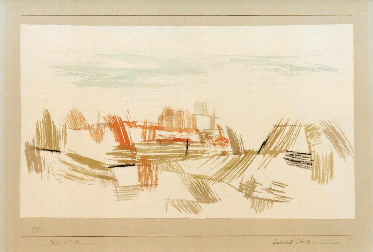 Image de voyage 3. H. 25 - Paul Klee