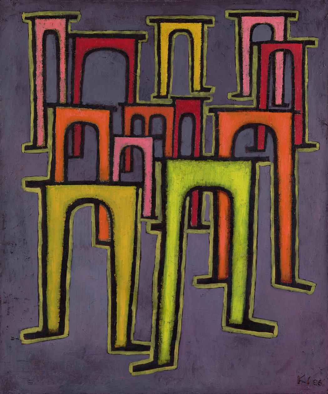 Révolution du viaduc - Paul Klee