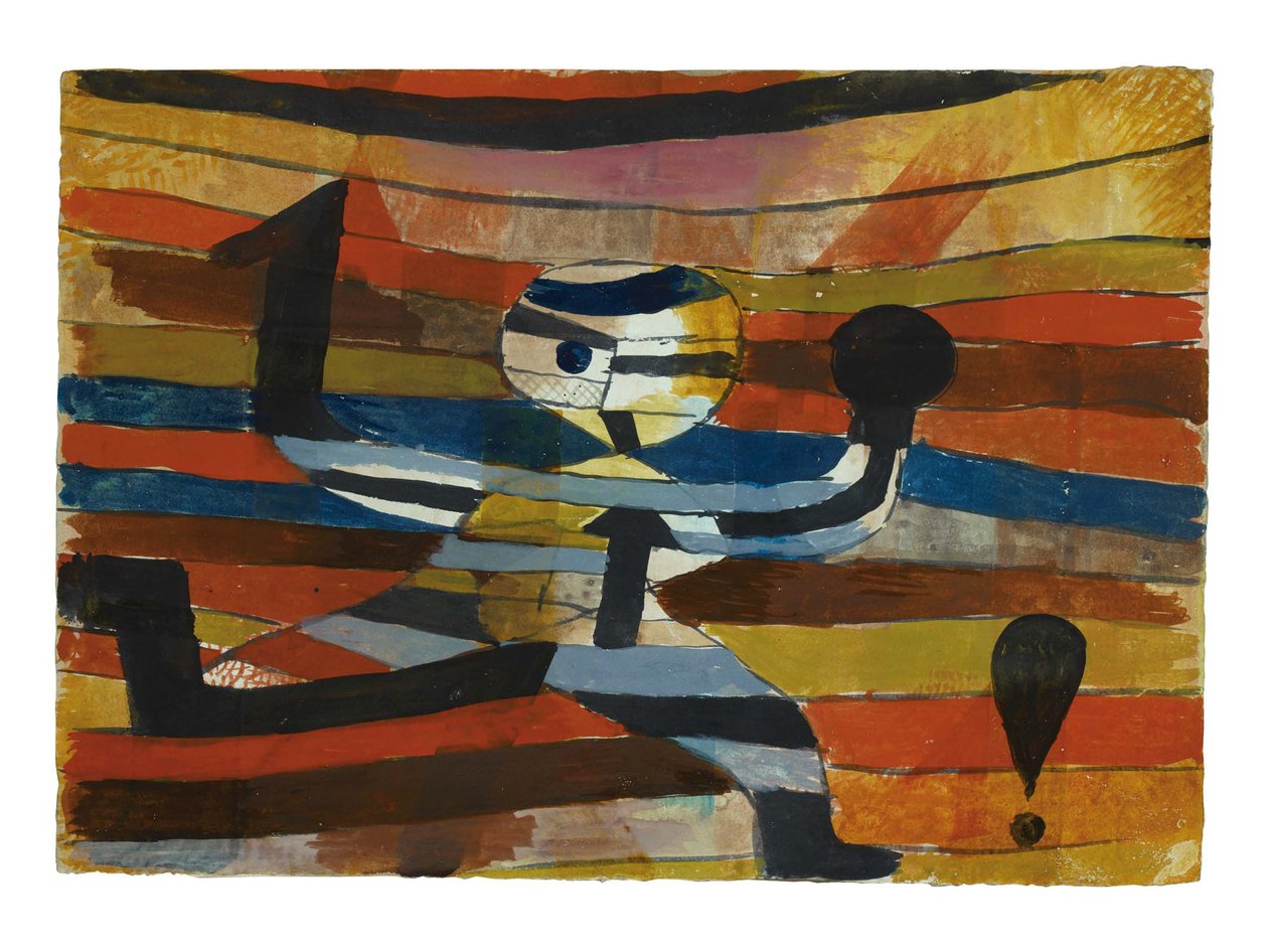 Coureur - Hooker - Boxeur, 1920 - Paul Klee