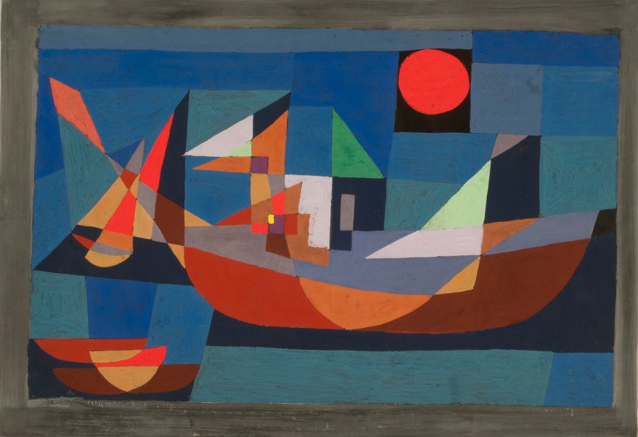 Navires au repos - Paul Klee