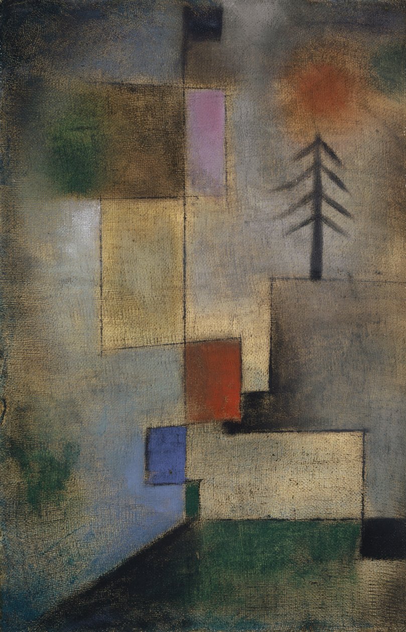 Petite image de sapins - Paul Klee