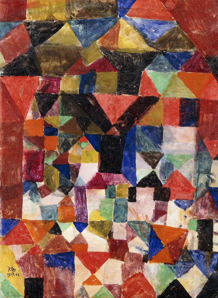 Bâtiment urbain - Paul Klee