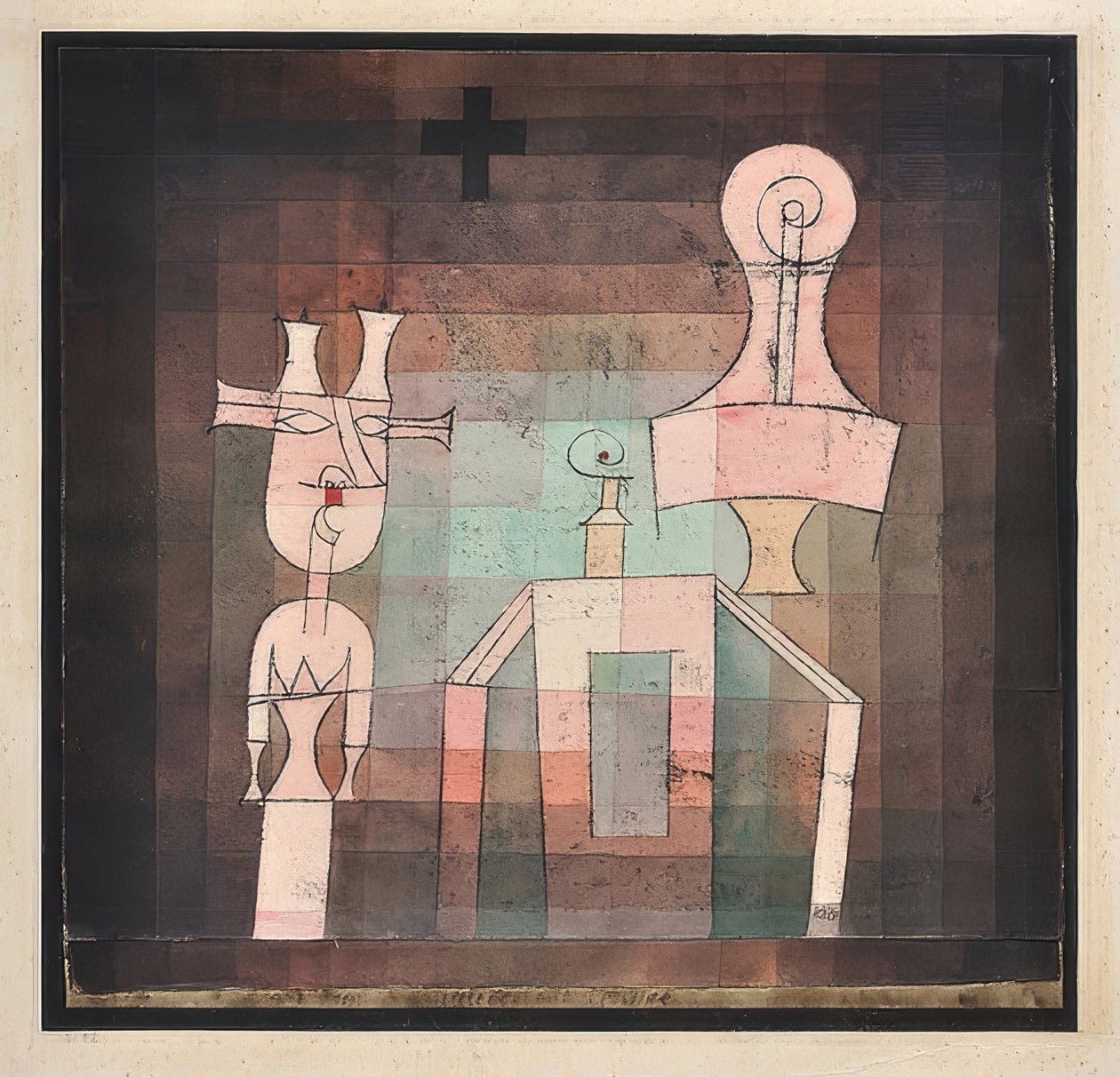 Nature morte avec sculptures - Paul Klee