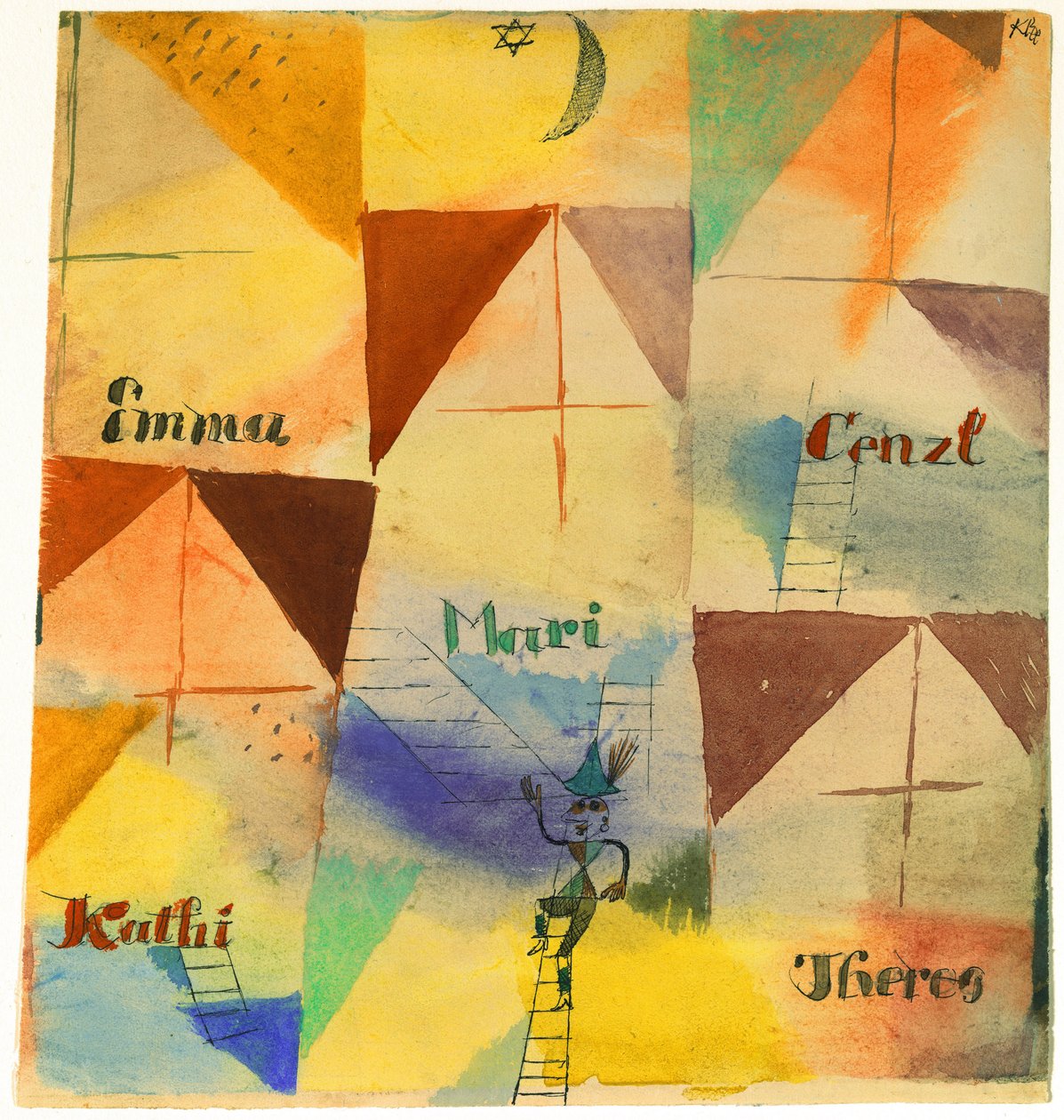 Le Don Giovanni bavarois, 1919 - Paul Klee