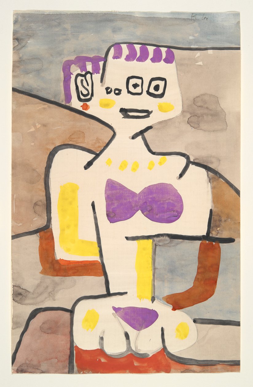 La fille du Nord - Paul Klee