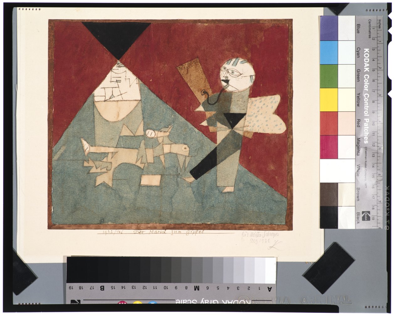 La marche vers le sommet - Paul Klee