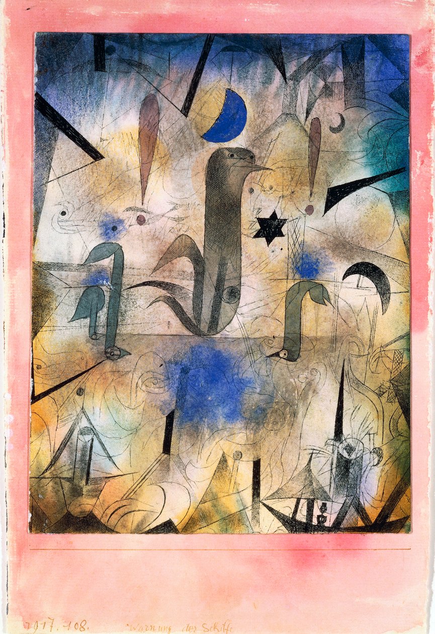 Les Sirènes des bateaux - Paul Klee