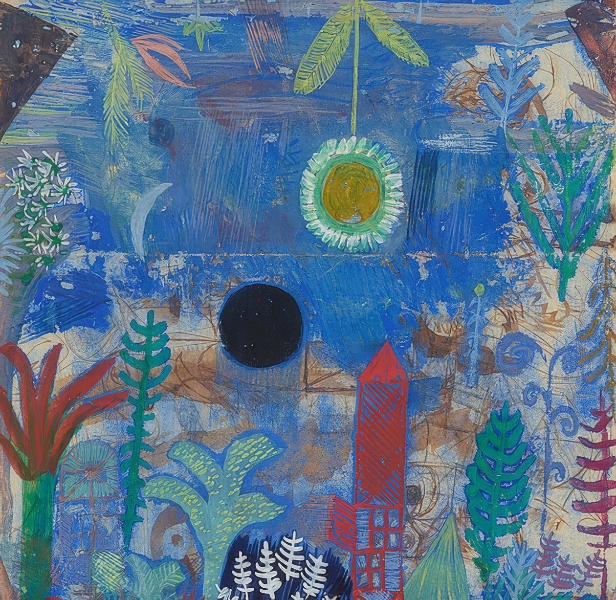Paysage submergé - Paul Klee