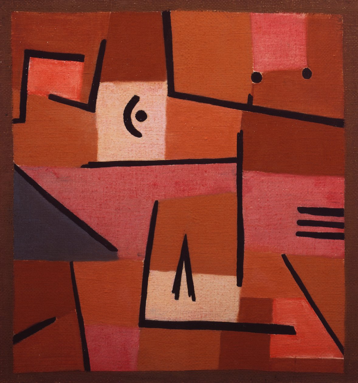 Vue de Red - Paul Klee