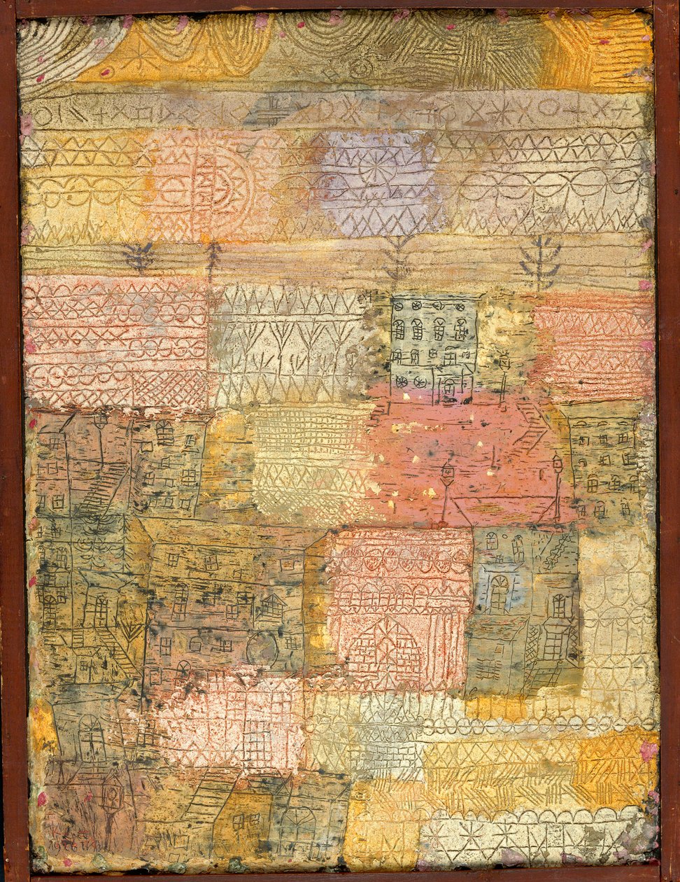 Villas florentines - Paul Klee