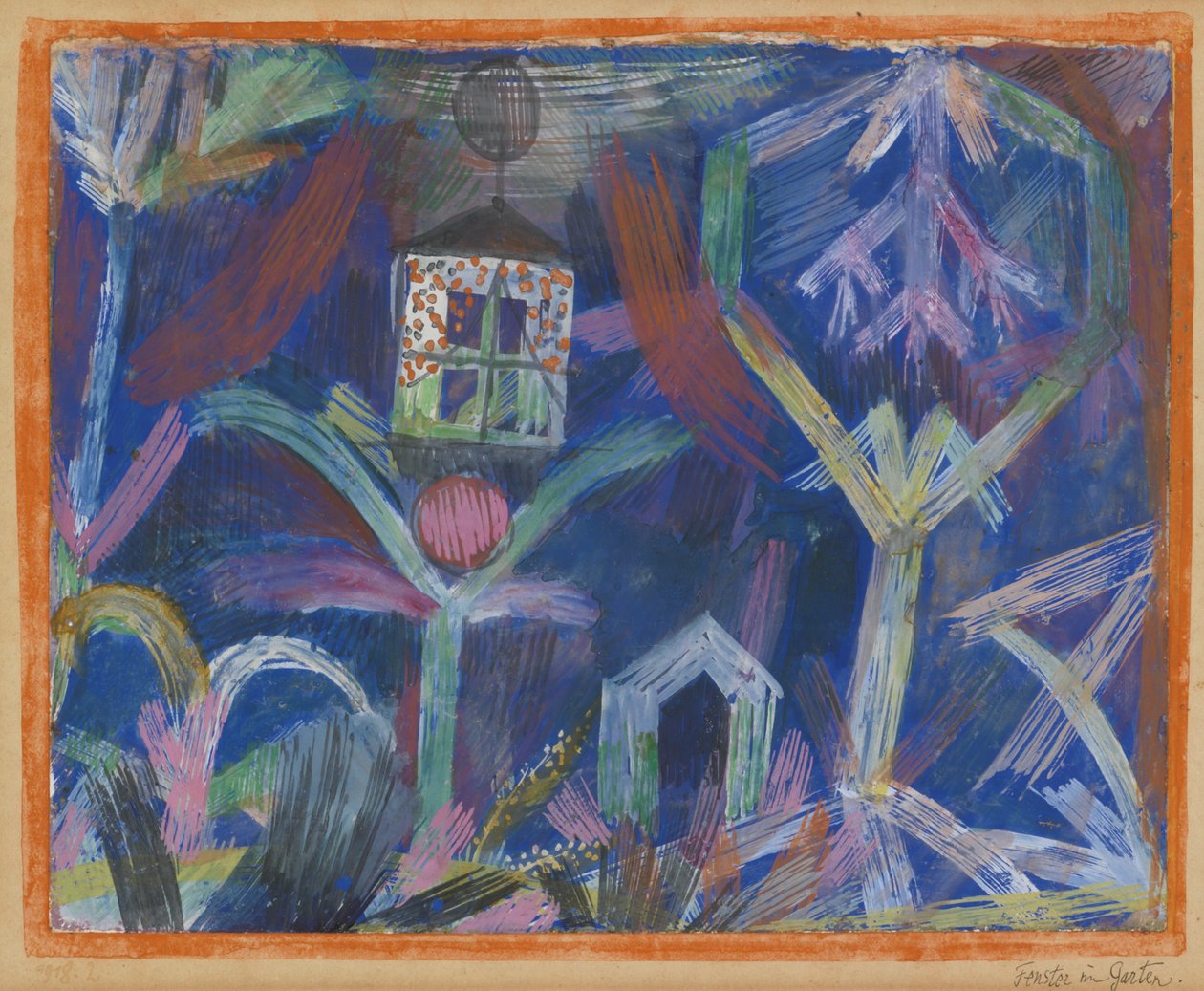 Fenêtre dans le jardin - Paul Klee