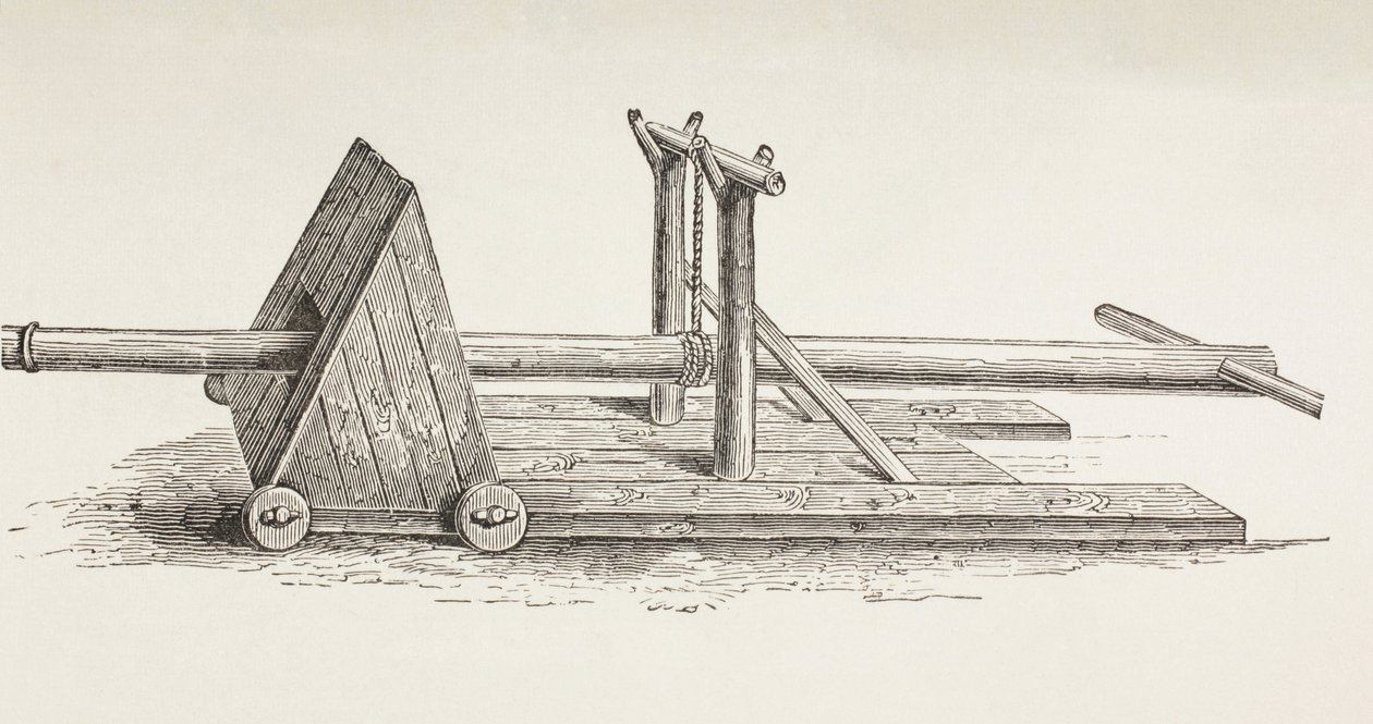 Bélier médiéval. - Paul Lacroix