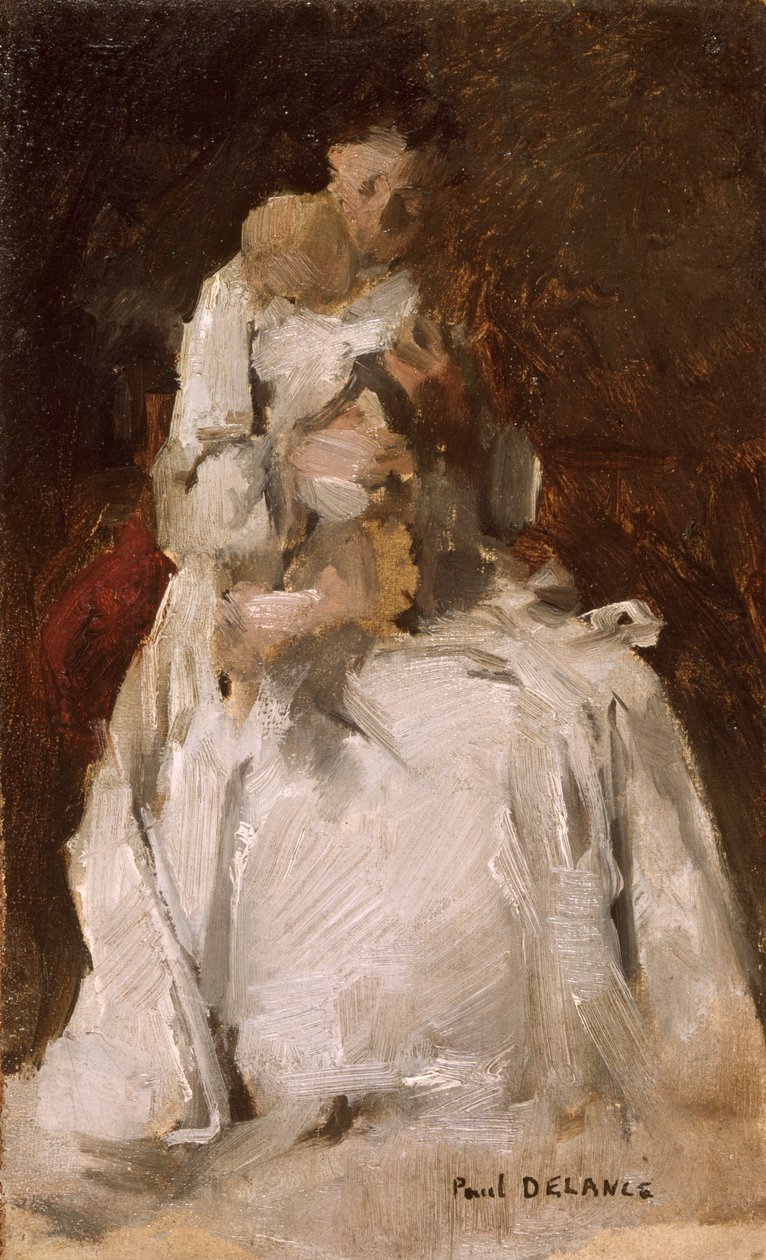 Mère et enfant, 1880-1900 - Paul Louis Delance
