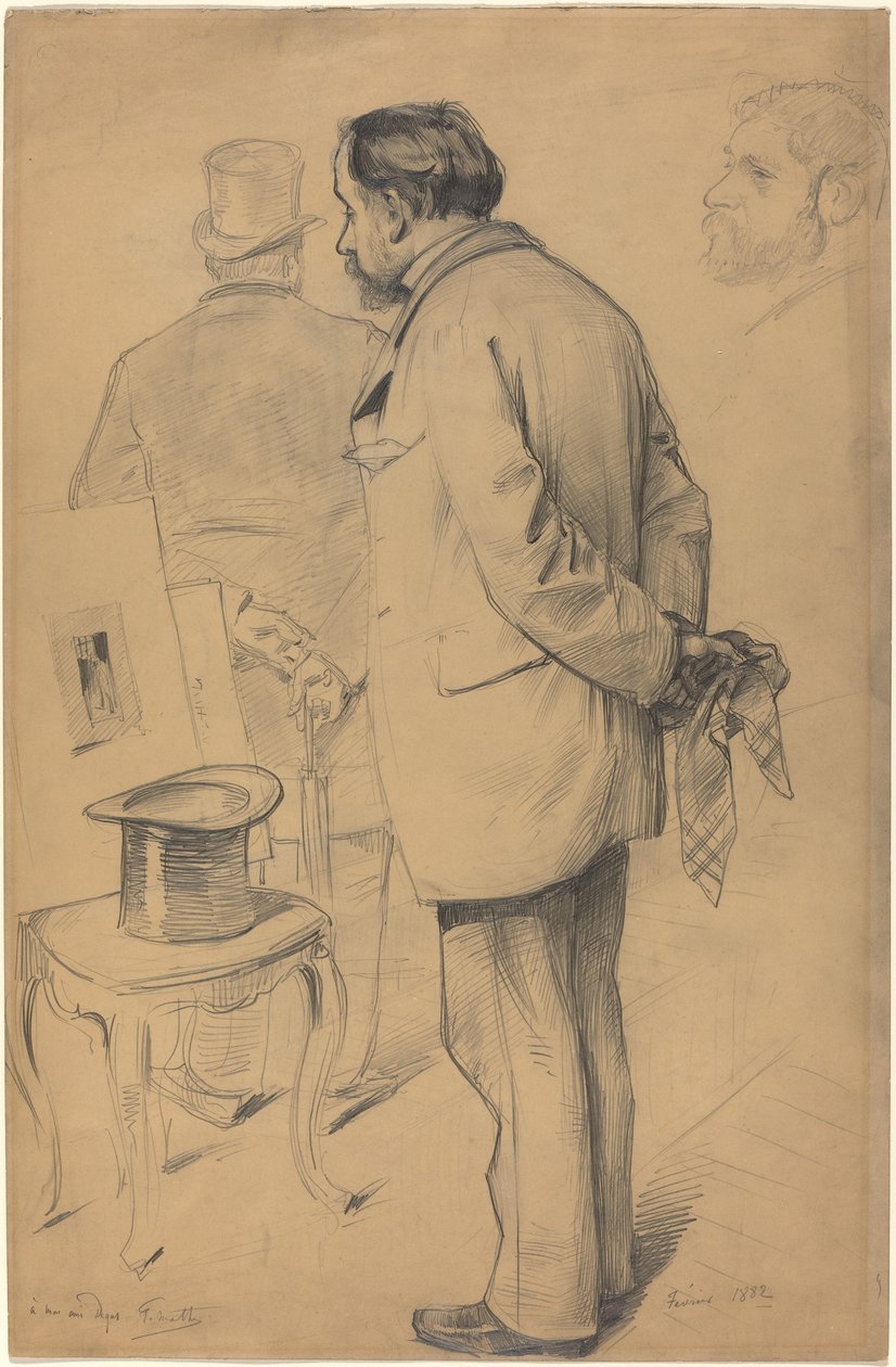 Edgar Degas - Paul Mathey