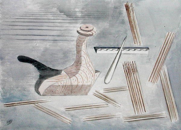 Commentaire sur Léda - Paul Nash