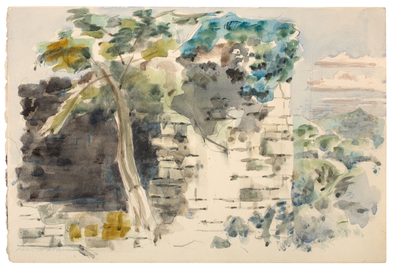 Ruine dans la forêt de Dean - Paul Nash
