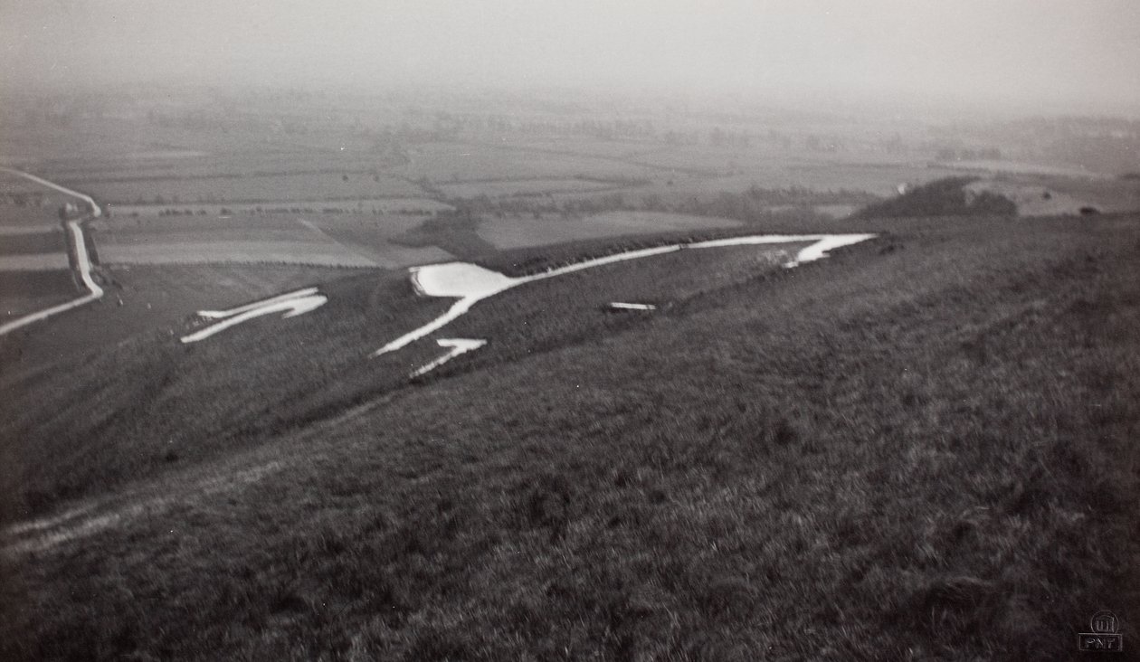 Le cheval blanc, Uffington, Berkshire - Paul Nash