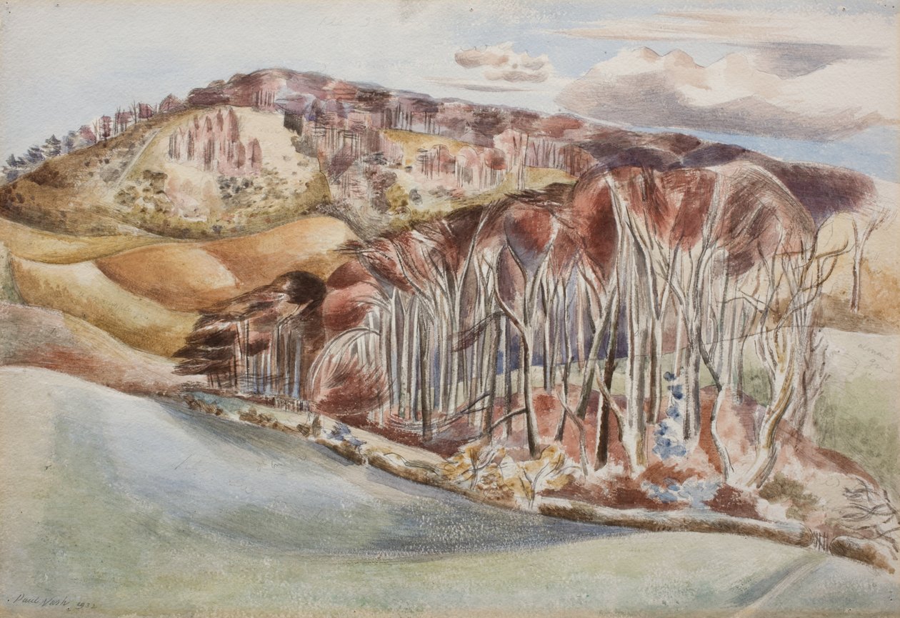 Wood et Hill - Paul Nash