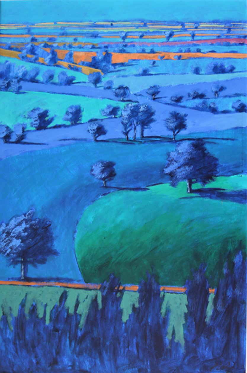 Peinture bleue - Paul Powis