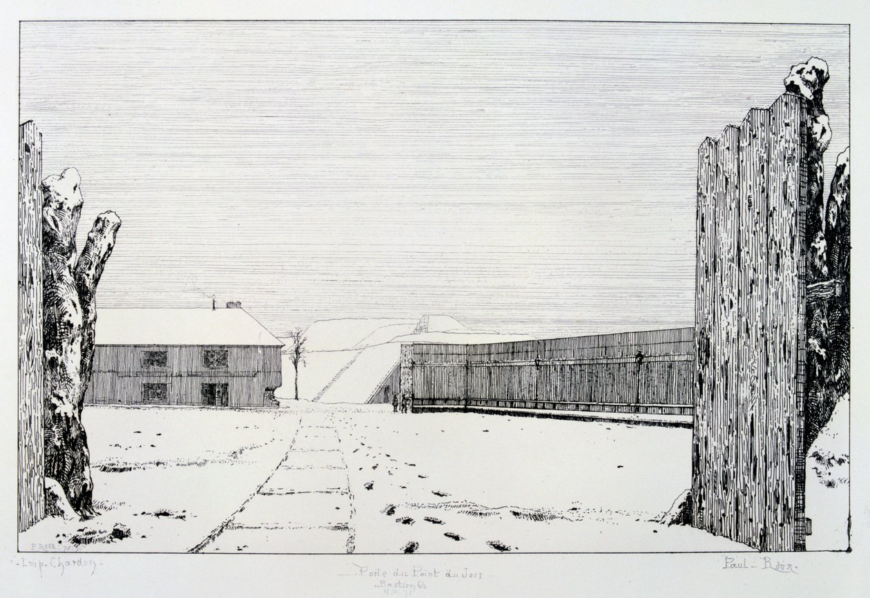 Bastion 66, Siège de Paris, 1870-1871 - Paul Roux