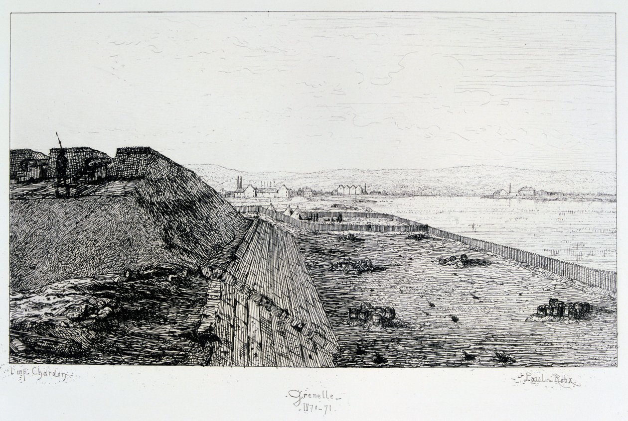 Grenelle, Siège de Paris, 1870-1871 - Paul Roux