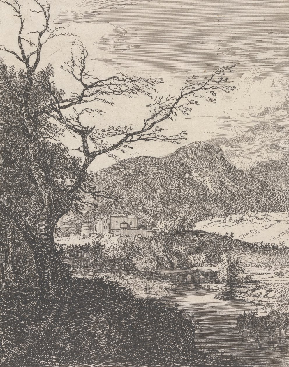 Capriccio avec le château d