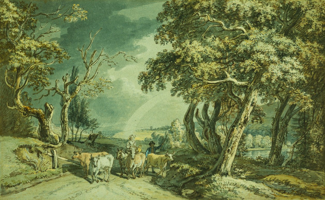 Aller au marché - Paul Sandby