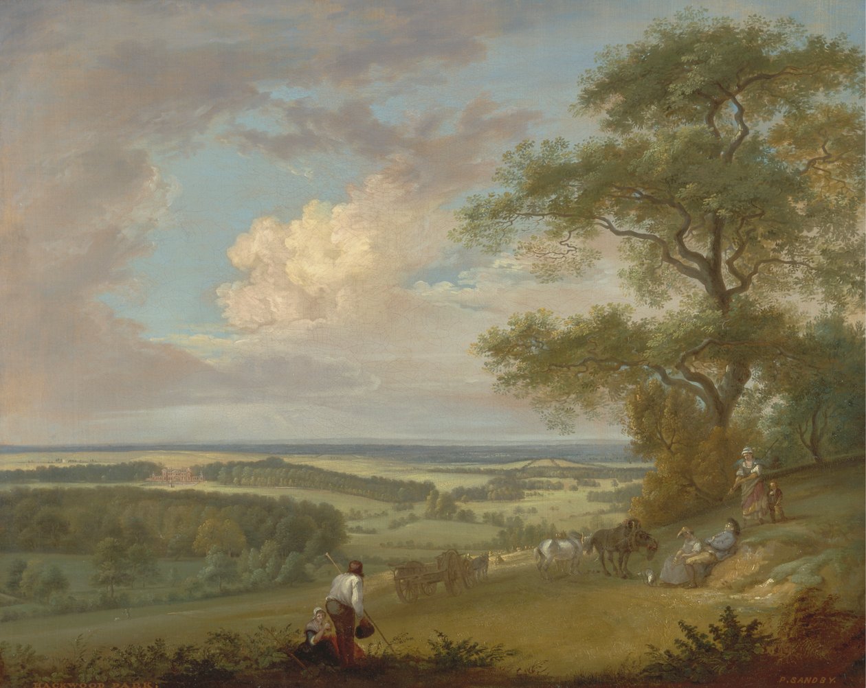 Parc Hackwood, Hampshire - Paul Sandby