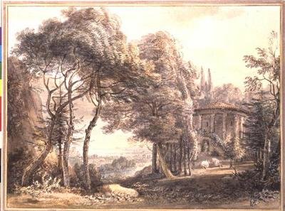 Le temple rond - Paul Sandby
