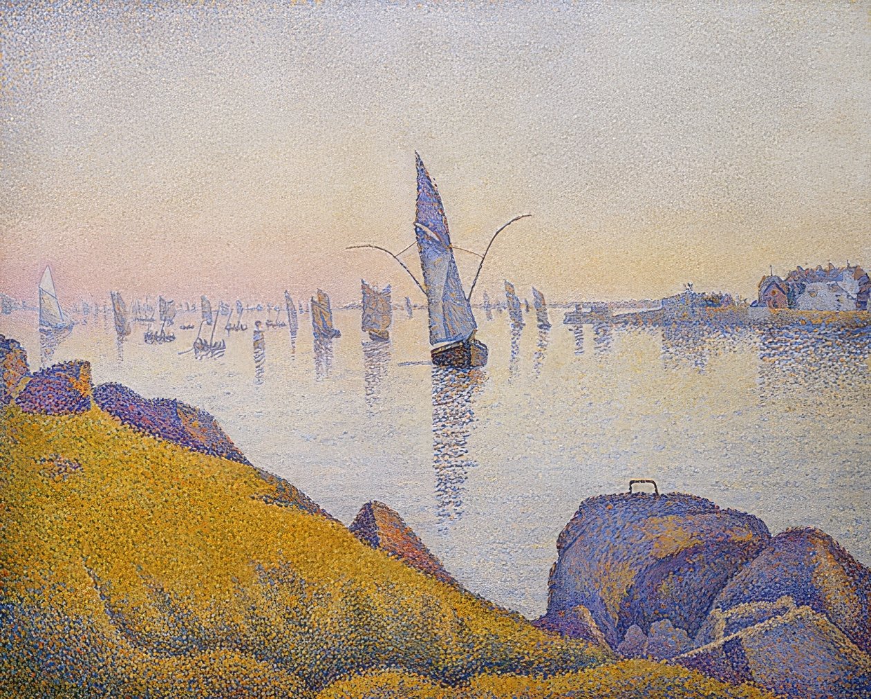 Repos du soir, Concarneau, Opus 220 (Allegro Maestoso). 1891 - Paul Signac
