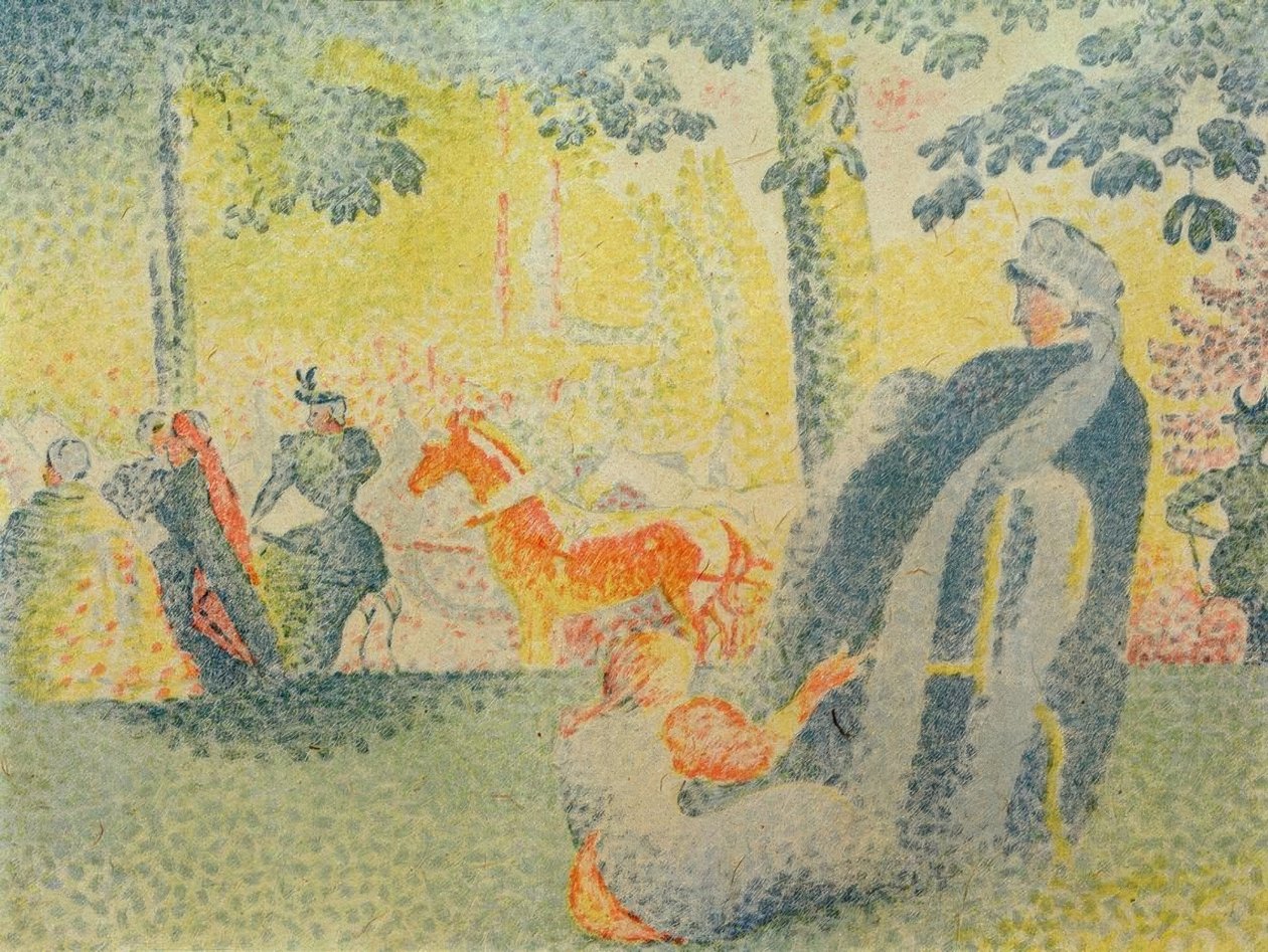 Aux Champs-Élysées - Paul Signac