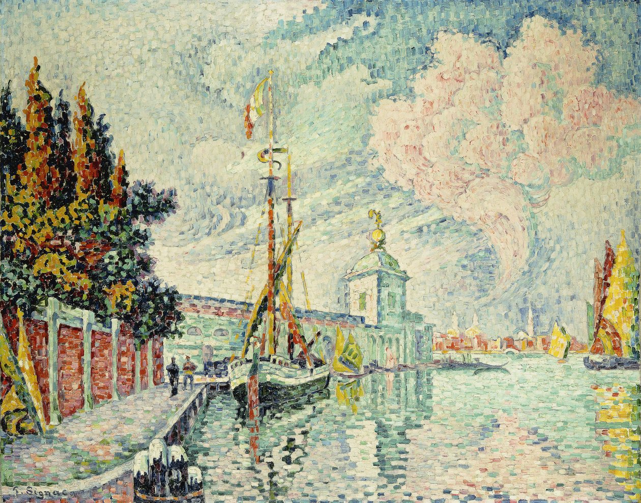 La Dogana, 1909 - Paul Signac