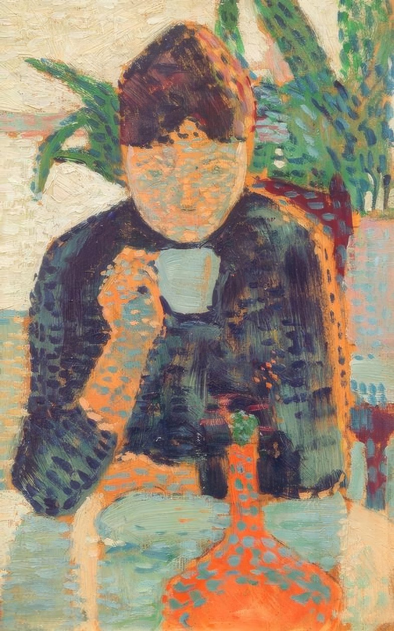 Paul Signac, Femme buvant I - Paul Signac