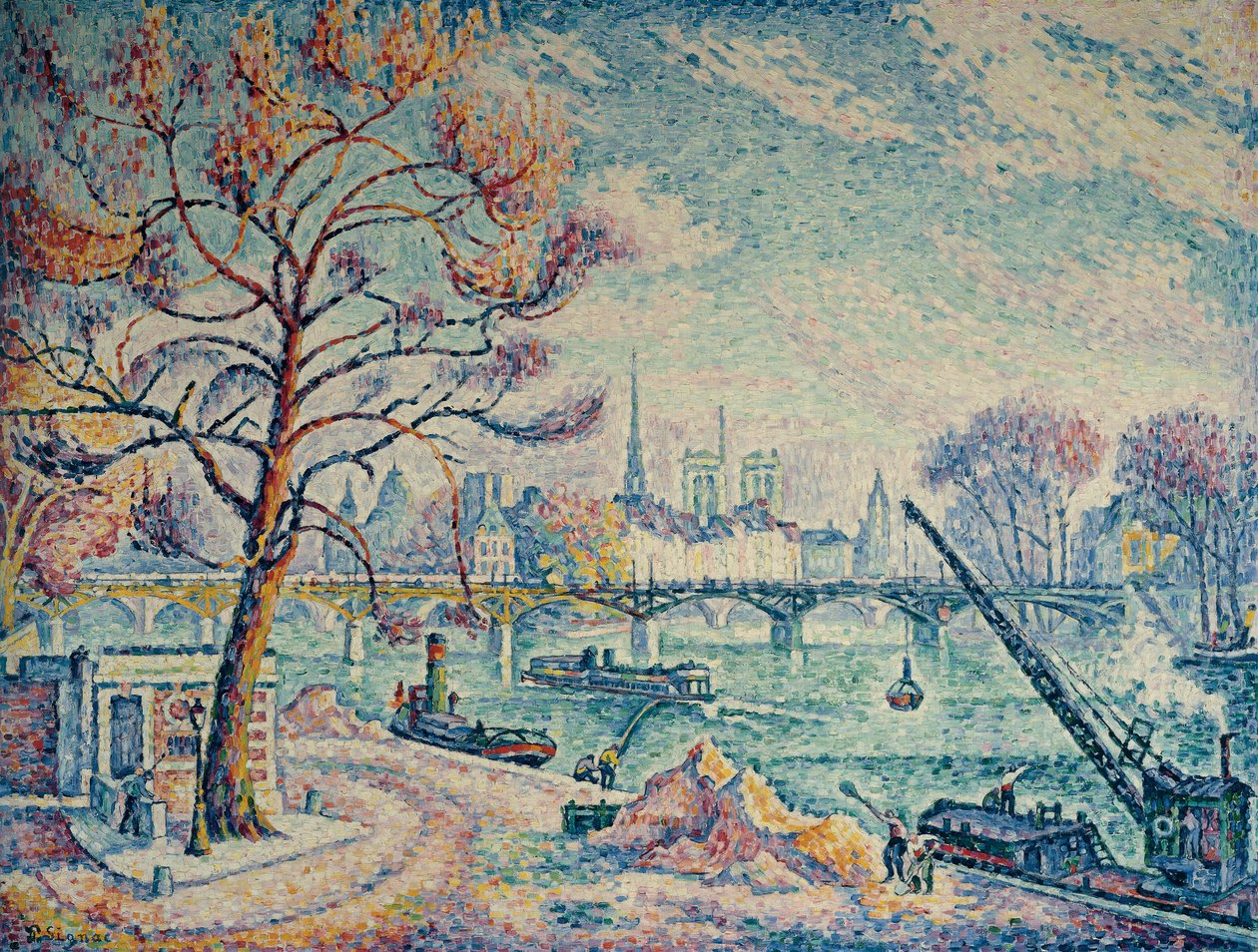 Pont des Arts - Paul Signac
