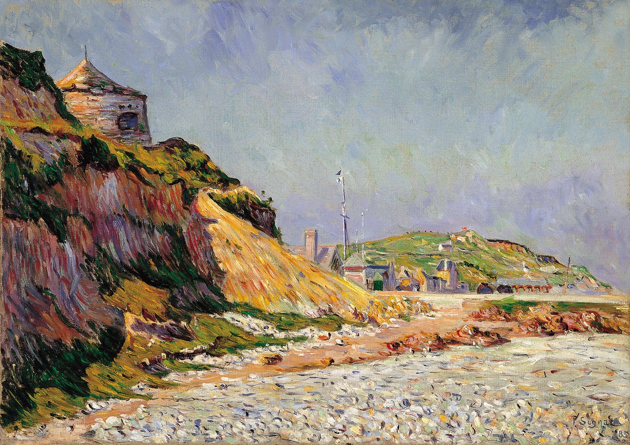 Port-en-Bessin, la plage - Paul Signac