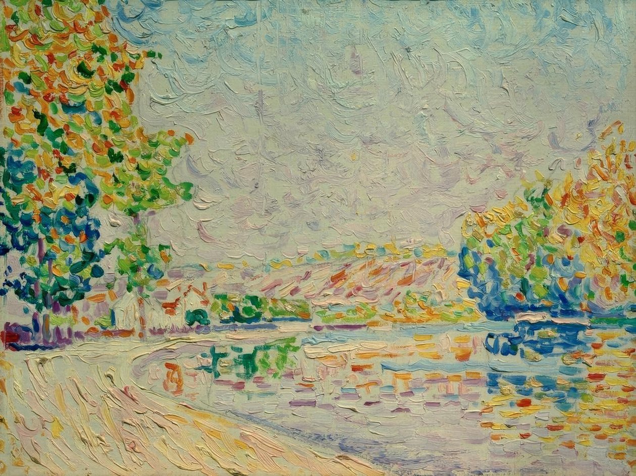 Samois, Étude n° 8 - Paul Signac