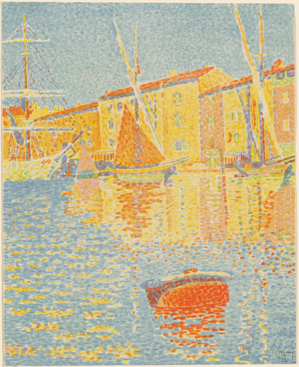 La bouée - Paul Signac