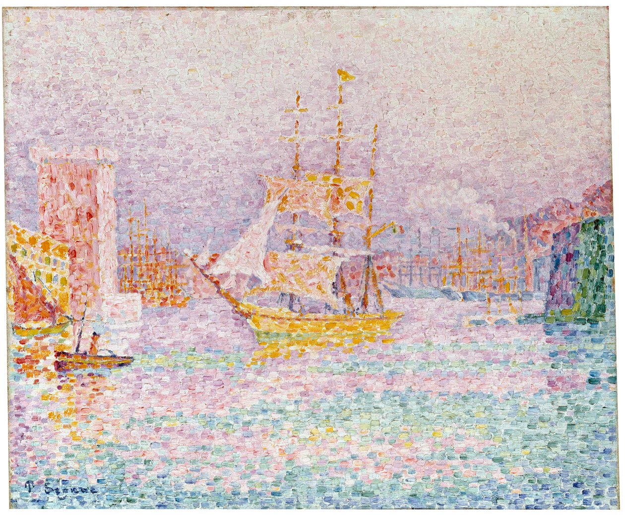 Le port de Marseille, 1907 - Paul Signac