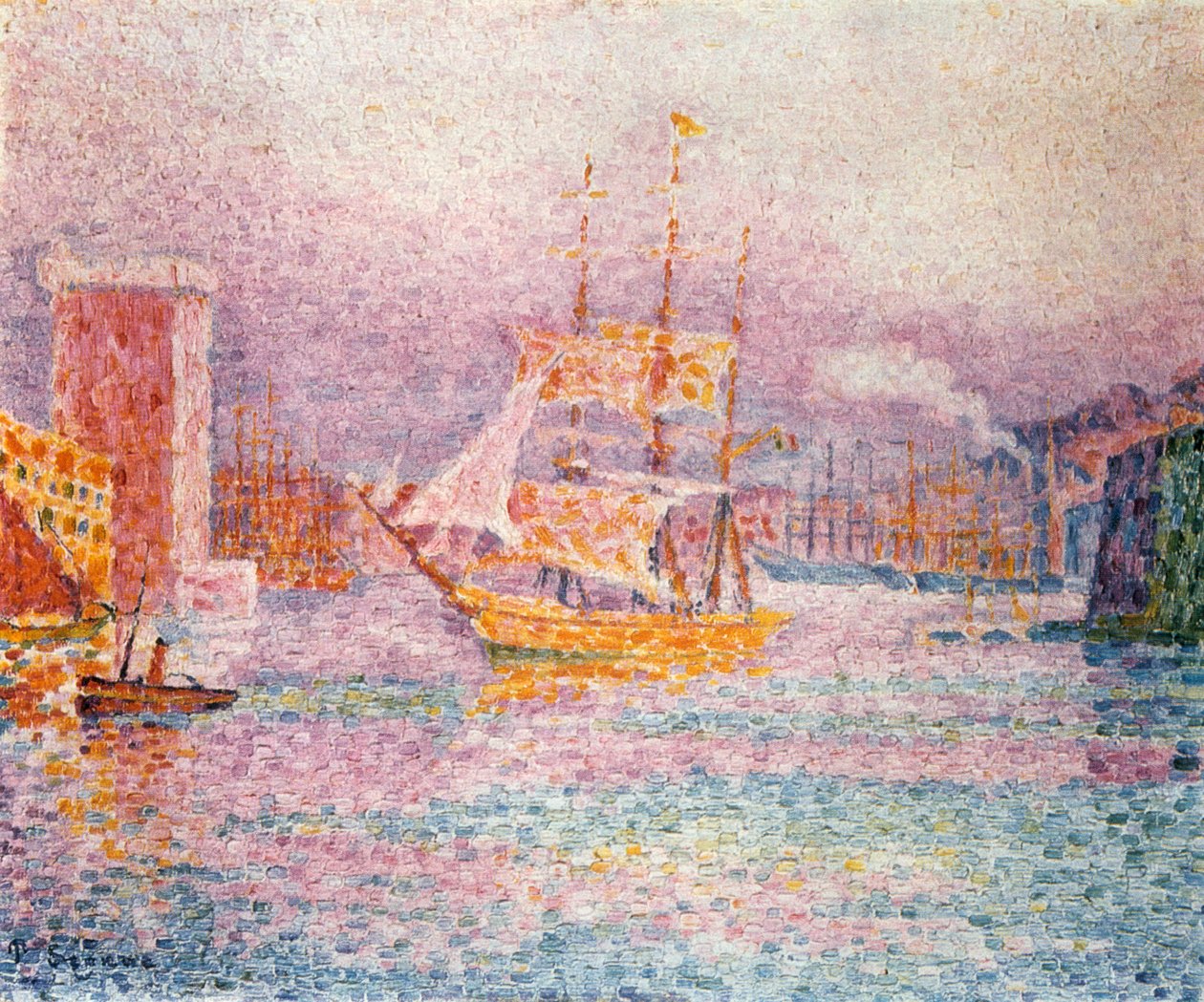 Le port de Marseille, 1907 - Paul Signac