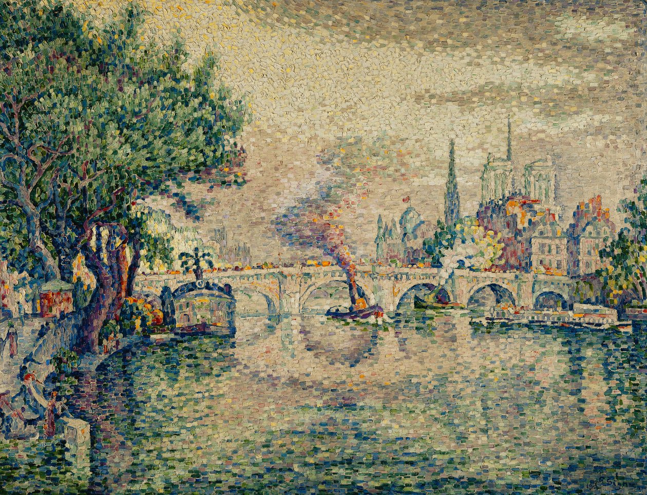 Le Pont Neuf - Paul Signac