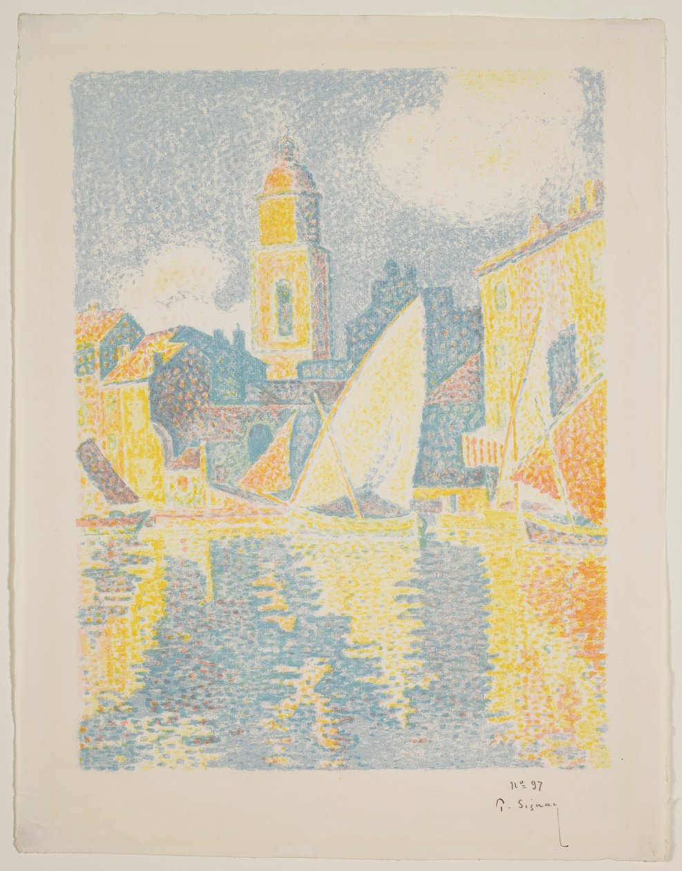 Le Port de Saint-Tropez - Paul Signac