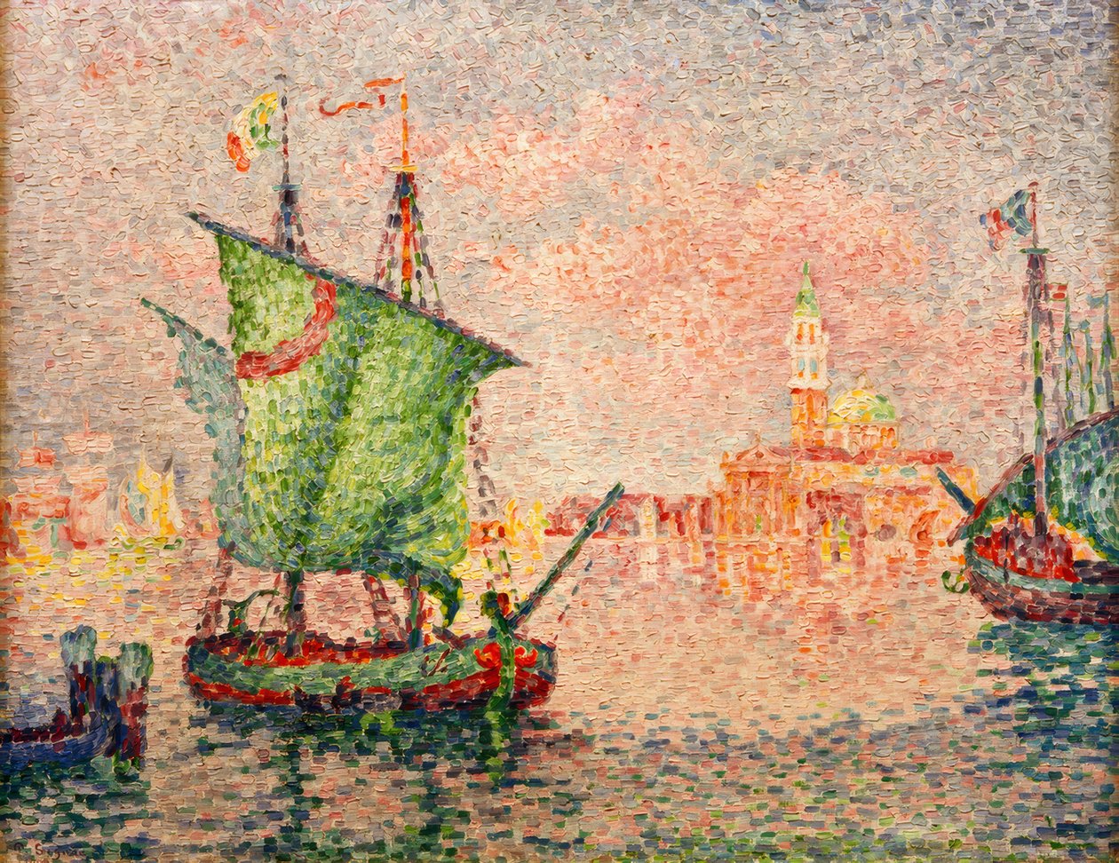Venise, le nuage rose - Paul Signac