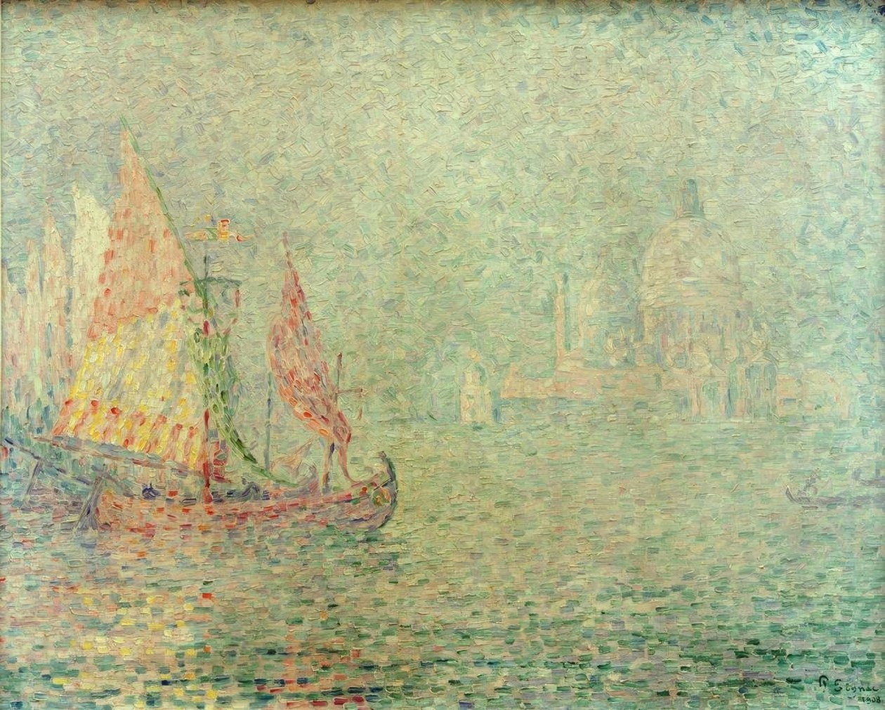 Venise, brume - Paul Signac