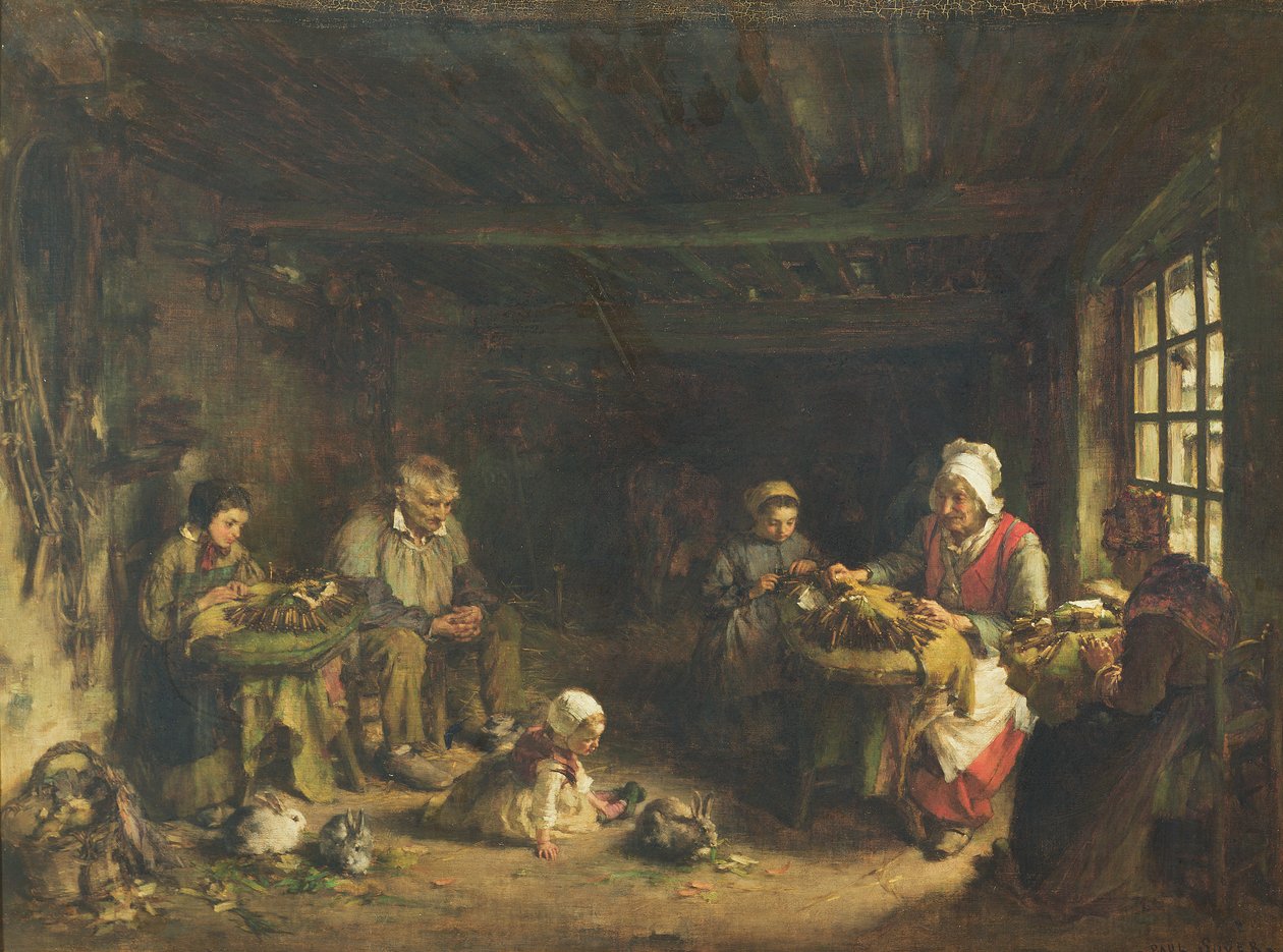 Dentellières à Asnières-sur-Oise - Paul Soyer
