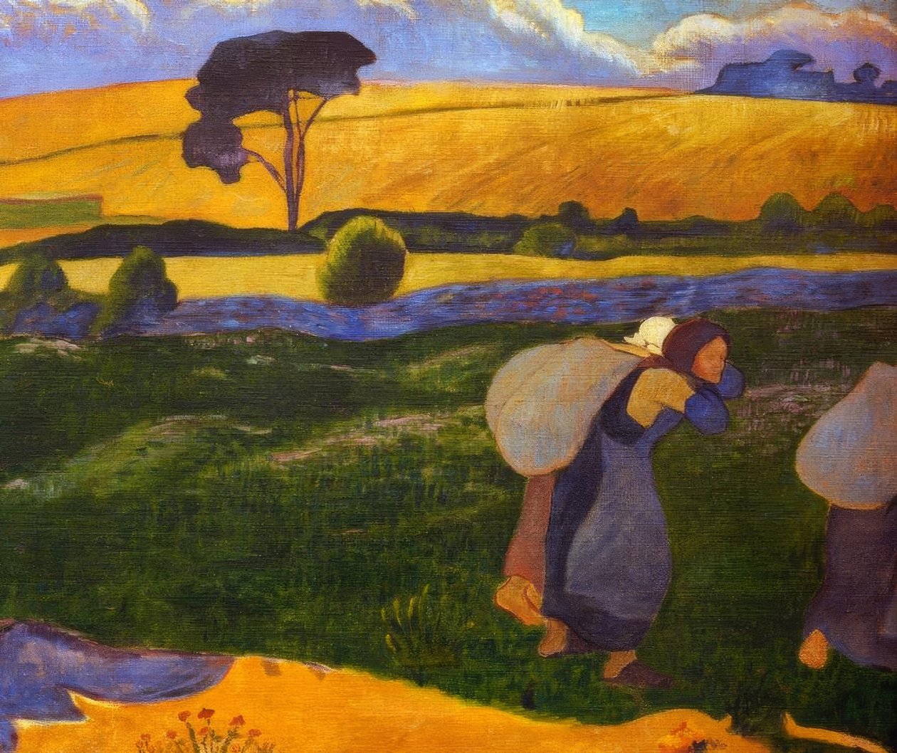 Les Lavandières à Bellangenet - Paul Sérusier