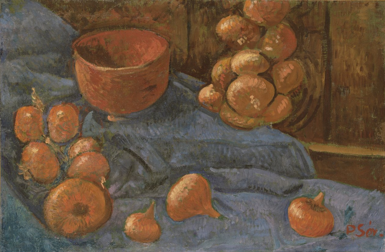 Nature morte avec des oignons, vers 1896 - Paul Sérusier