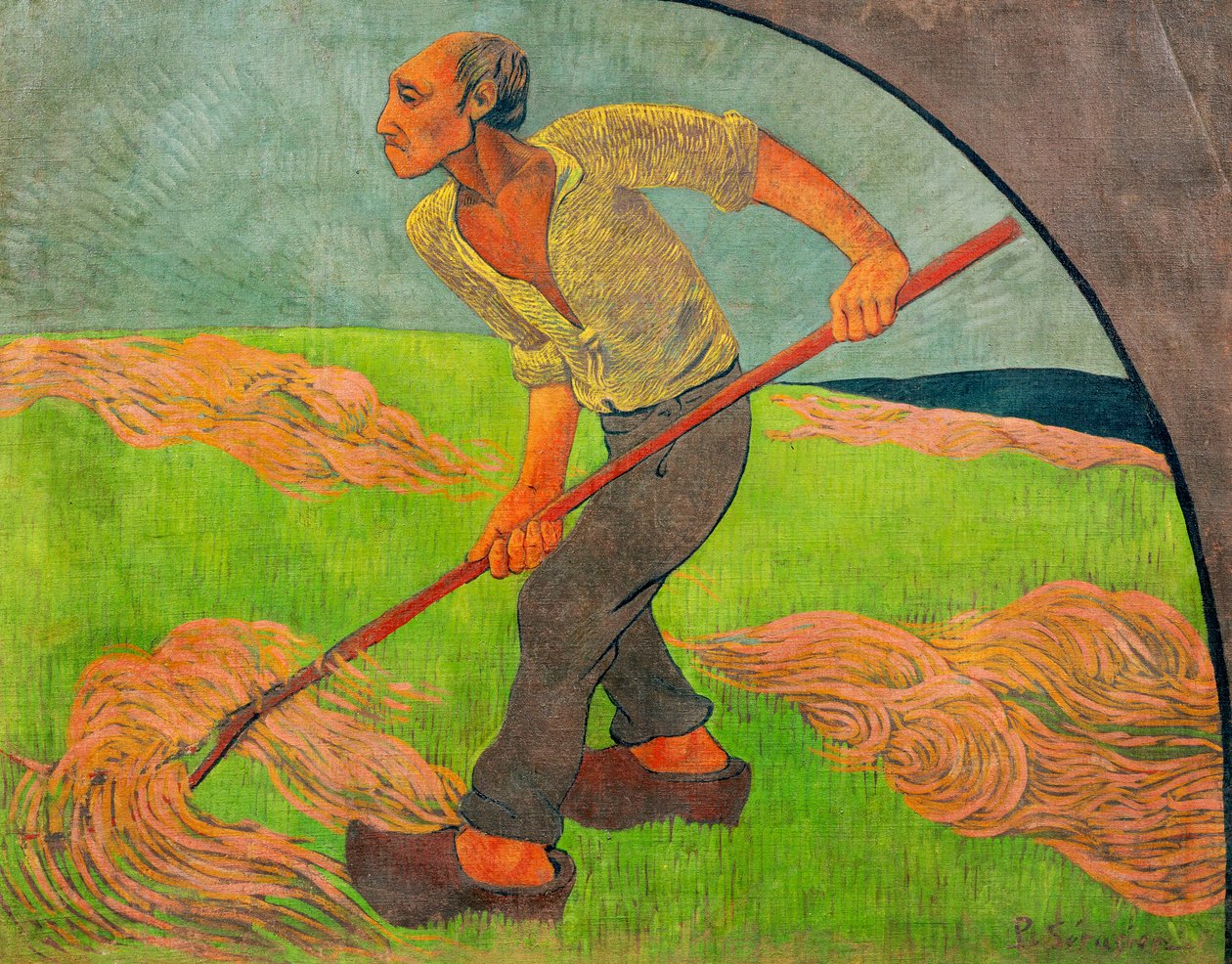 Le Faucheur, hommage à Van Gogh, 1892 - Paul Sérusier