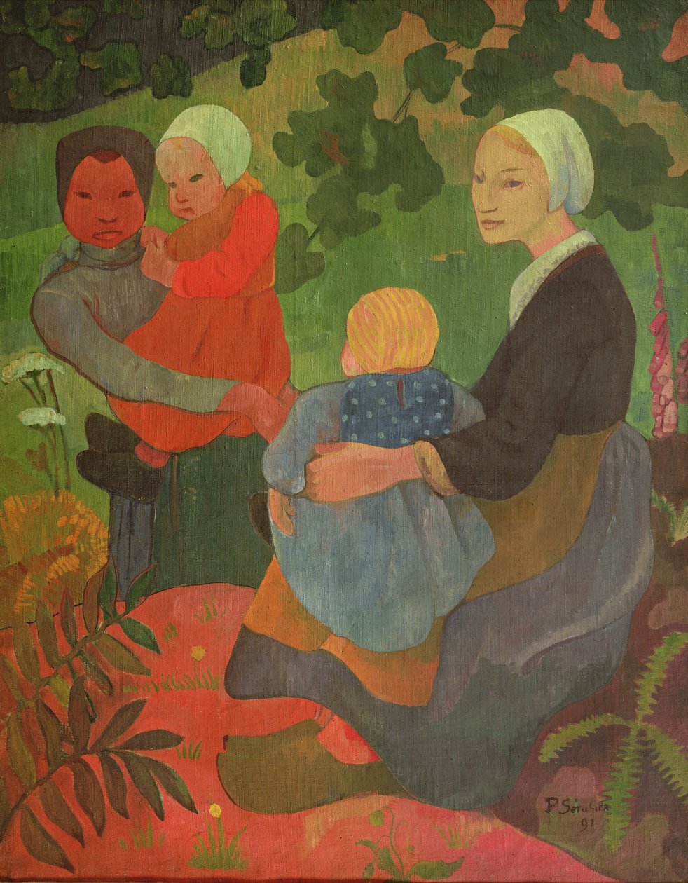 Les jeunes mères, 1891 - Paul Sérusier